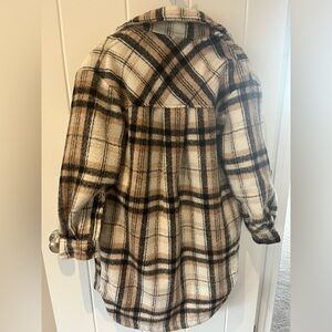 Love Tree Plaid Shacket